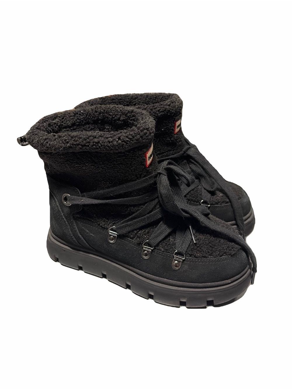 Hunter Women's Moriah Faux Fur Waterproof Booties